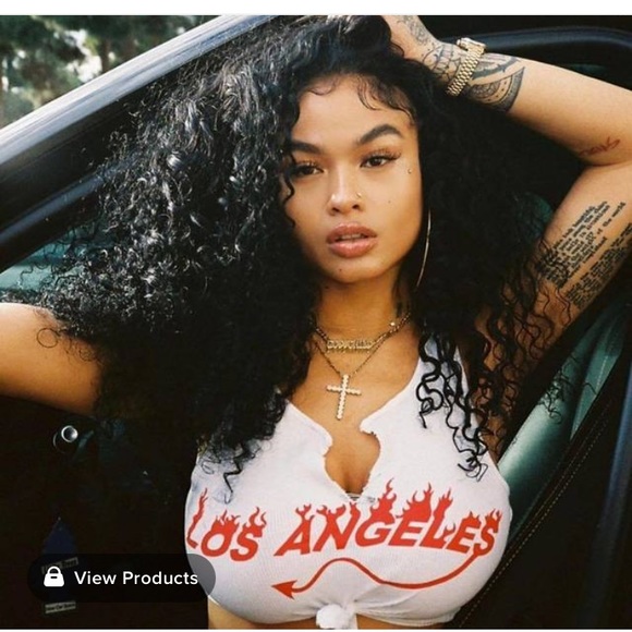 Fashion Nova Los Angeles tank❤️ - Picture 3 of 8